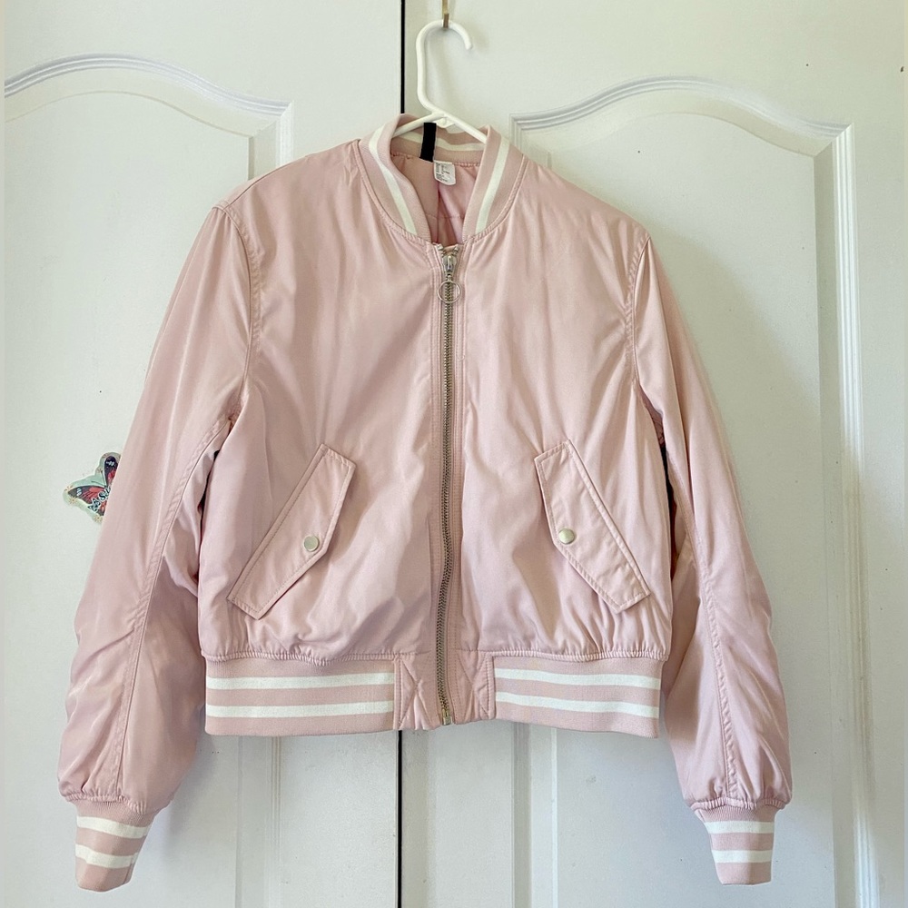 Pink Bomber Jacket